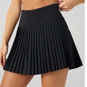Black Pleated Skirt